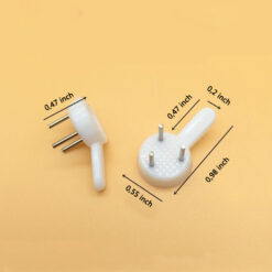 Móc Đóng Đinh 3 Chân, Móc Treo Tranh, Ảnh, Đồng Hồ, Móc An Toàn, Chắc Chắn, Dễ Dàng Sử Dụng. TakyShop 2220Set10 9 15 2